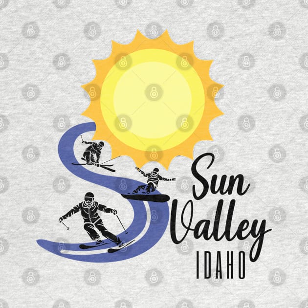 Sun Valley, Idaho USA. Gift Ideas For The Ski Enthusiast. by Papilio Art